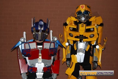 Bumblebee and Optimus Prime