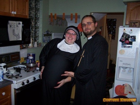 Preist and Pregnant Nun