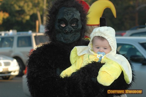 Daddy Gorilla with his Banana