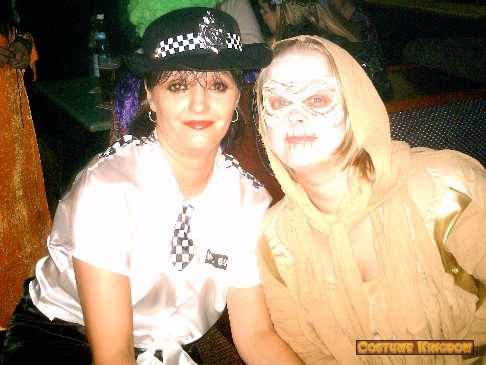 mummy queen and sexy policewoman