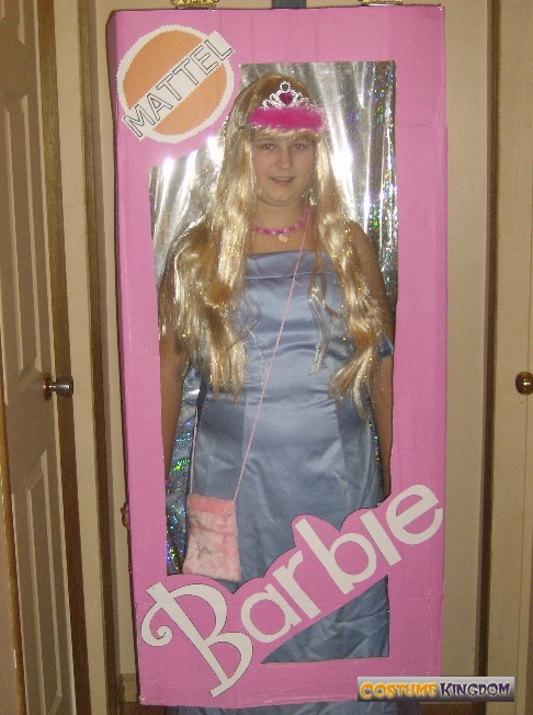 barbie in its package