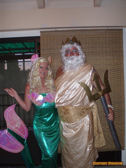 King Neptune and his Mermaid