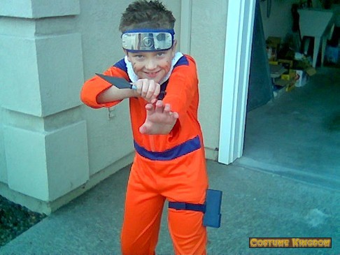 Tristan in Naruto Costume