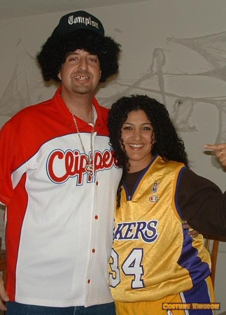 basketball costume couples Hollywood CA