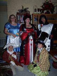 Alice in Wonderland crew