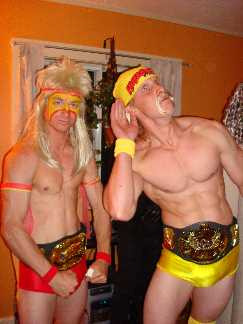 Hulk Hogan and The Ultimate Warrior