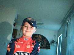 My Son Tyberius as an young Jeff Gordon
